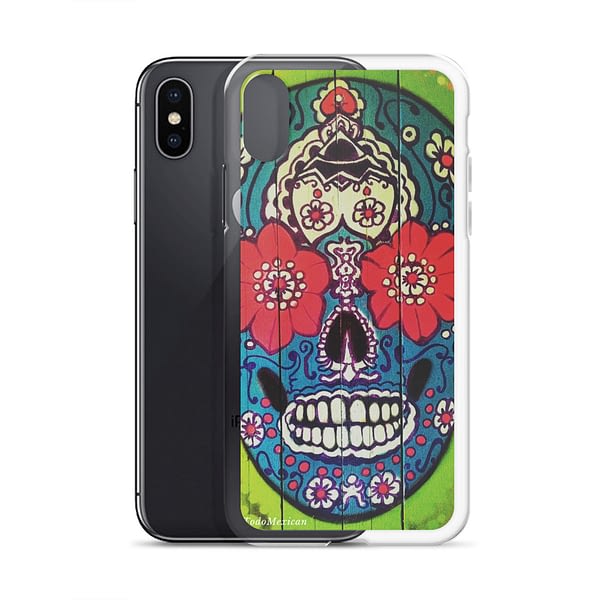 Mexican iPhone Case - Sugar Skull - Tan Mexican